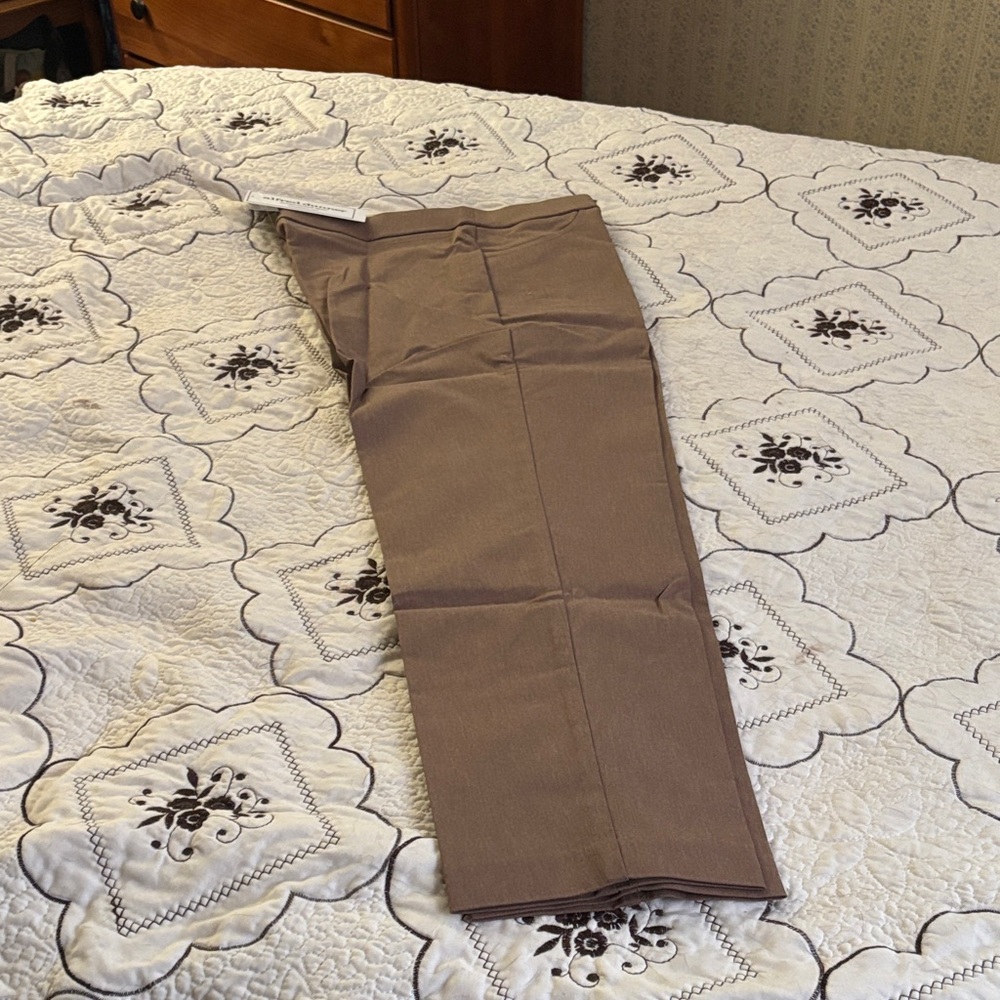 Alfred Dunner Women's Brown Pants
